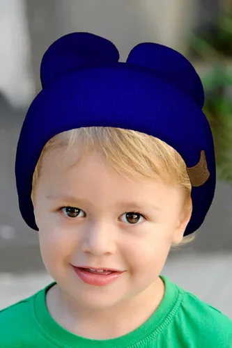 Miniatura 2 de Gorro de punto unisex con orejas de conejo y gato para bebés y niños