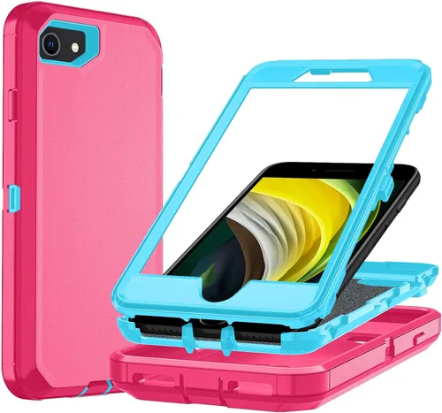 Miniatura 38 de Funda para iPhone X/i Phone Xs, 3 capas duradera funda de teléfono resistente protección para teléfono, a prueba de golpes a prueba de caídas a Negro