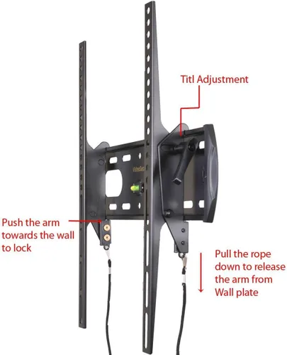 Miniatura 3 de VideoSecu Soporte de pared ultra delgado de bajo perfil para VIZIO E370VL E371VL E390VL E390VL E390-A1 E420VSE E420AR E422VLE E420I-A1 E421VO
