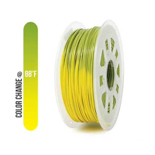 Miniatura 10 de Gizmo Dorks Filamento ABS de 0.069 in, 2.2 lbs para impresoras 3D, cambio de color azul a blanco