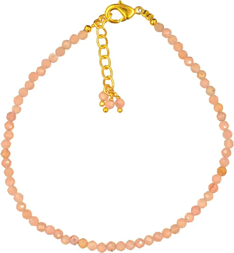 Miniatura 18 de TGH Pulsera de cuentas naturales con piedras preciosas microfacetadas, joyería para ella, cristales curativos energéticos de piedra natal, cadena