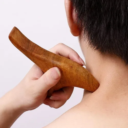 Miniatura 2 de Broman Herramientas de reflexología, herramientas de masaje de terapia de madera, ampliamente utilizadas como masajeador de pies para cabeza