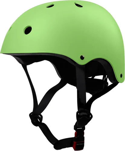Miniatura 14 de Casco de bicicleta para niños pequeños, 2 tamaños ajustables, para niños y niñas, multideporte, ajustable, para scooter, bicicleta, monopatín