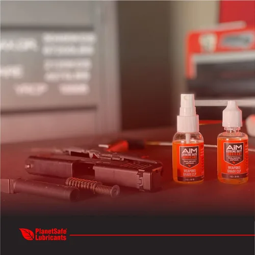 Miniatura 3 de PlanetSafe Lubricants Aceite y lubricante de limpieza de pistola CLP de alto rendimiento, aceite de pistola de 1 onza, limpiador y lubricante