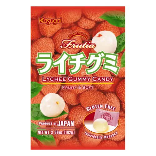 Miniatura 20 de Kasugai Fruit Assort - Caramelos de gomitas de 3.59 onzas (paquete de 3)