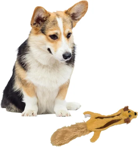Miniatura 20 de SPOT Skinneeez - Juguete para perros sin relleno con chirriador para todos los perros. Juguete de tira y afloja para razas pequeñas y grandes. 23