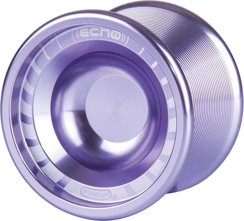 Duncan Toys Echo 2 - Yoyó [púrpura], sin respuesta de nivel profesional, rodamiento cóncavo Morado