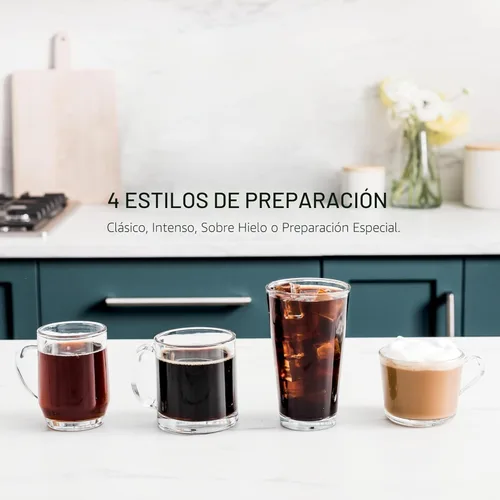 Miniatura 3 de Ninja Pod & Grounds - Cafetera especializada de una sola porción, compatible con cápsulas K-Cup, prepara café molido, diseño compacto, espumador
