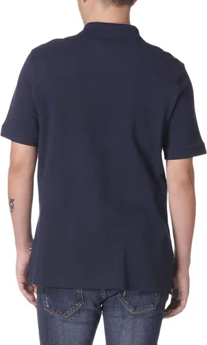 Miniatura 3 de Nautica Polo de piqué de algodón sólido de manga corta para hombre