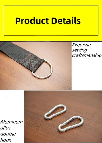Miniatura 3 de Cinturón de levantamiento de pesas con cadena: el cinturón de dominadas con peso cuenta con un diseño de cadena resistente para proporcionar apoyo