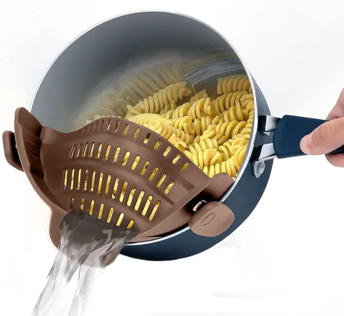 Miniatura 12 de NutriChef Utensilios de cocina antiadherentes duraderos horno holandés, olla grande 5 cuartos de galón, modelos compatibles NCCW14S y NCCW20S
