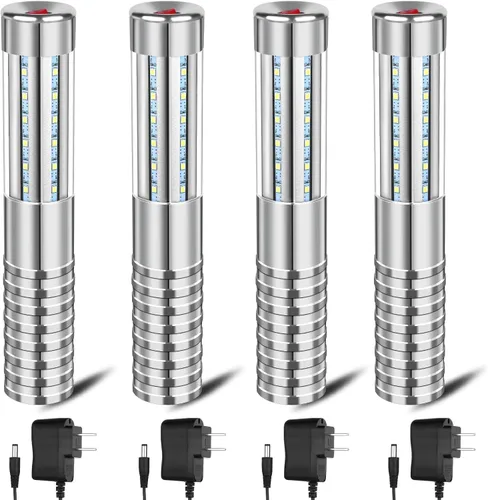 Miniatura 8 de 6 botellas de luz estroboscópica de bastón, luces de servicio, bengalas, botellas de champán reutilizables, decoración de luz de mano para bar, 6