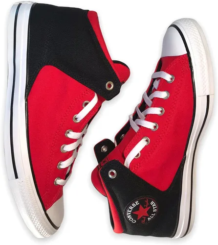 Miniatura 5 de Converse - Tenis de tobillo alto, Negro, rojo & blanco, 10