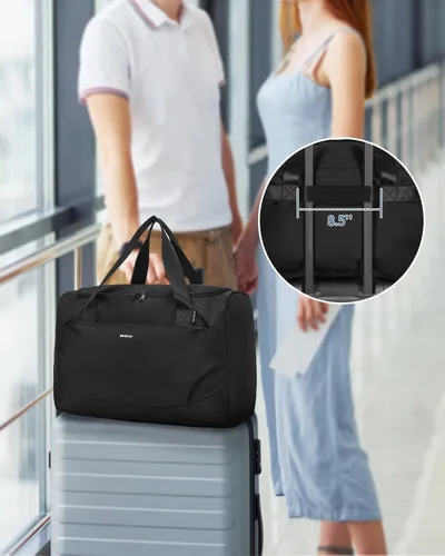 Miniatura 7 de ECOHUB Bolsa de viaje para artículos personales de Spirit Airlines de 18 x 14 x 8 pulgadas, artículos esenciales de viaje, bolsa de viaje, bolsa