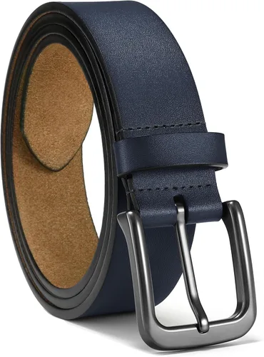 Miniatura 16 de CHAOREN Cinturones de cuero para hombre - Cinturón de 35mm de cuero genuino para jeans - Regalo para hombre para vestir casual