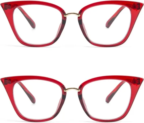 Miniatura 7 de Paquete de 2 lentes de lectura de ojo de gato para mujer