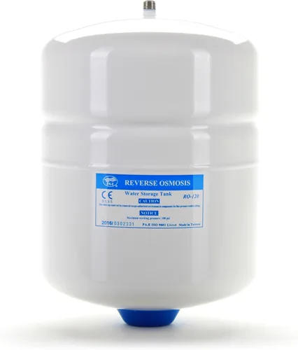 Miniatura 6 de Hydronix RO-152-W14 Tanque de agua de ósmosis inversa de 6 galones (5.5 de desplegado) - Blanco, puerto de 1/4