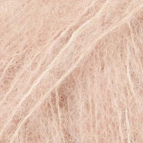 Miniatura 18 de Hilo Superfino Esponjoso de Alpaca y Seda, Drops Brushed Alpaca Silk, Ligero y Cálido 0.9 oz 153 Yardas por Ovillo (27 Rainforest Dew)