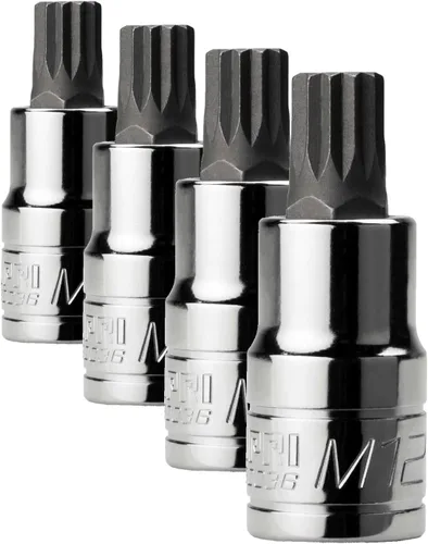 Miniatura 8 de Capri Tools - CP30036 30036 12mm XZN Triple Square Bit Socket con transmisión de 1/2 pulgada