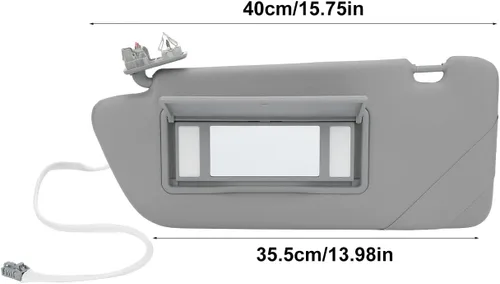 Miniatura 4 de Reemplazo de visera solar, 8163EG 98158119ZQ 98158116ZQ - Visera solar para automóvil del lado izquierdo del conductor para 2008 3008 308 308S 408