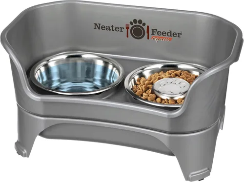 Miniatura 37 de Neater Feeder Express Cuencos para perros a prueba de desorden, elevados para razas de tamaño mediano a grande, cuenco de comida para perros sin