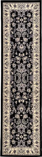 Miniatura 60 de Unique Loom Colección Sialk Hill - Alfombra de área Washington (7' 10" x 10' Rectángulo Burdeos/Crema)