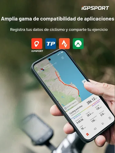 Miniatura 5 de iGPSPORT BSC200S GPS Bike Computer, navegación de ruta inalámbrica 2,4" pantalla Bluetooth ANT+Ciclo ordenador IPX7 impermeable