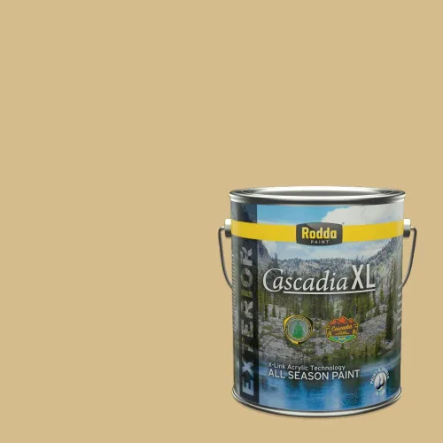 Miniatura 125 de Rodda Paint CASCADIA XL Pintura e imprimación satinada exterior en uno, cuarto de galón, otoño niño