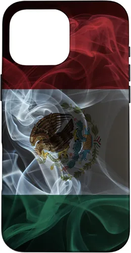Miniatura 18 de iPhone 11 Smoky Mexico Flag - Funda de orgullo mexicano estilo humo