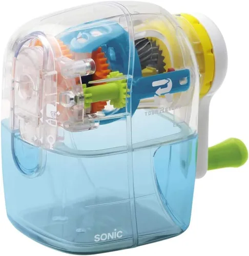 Sonic EK-4297-T Sacapuntas, manual de retorno Togar, transparente