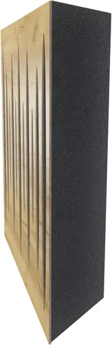 Miniatura 4 de Paquete de 4 trampas para bajos de esquina difusa de absorción de sonido «Pulso» 19.7 x 19.7 x 4 pulgadas Absorción - Difusión - Reflexión