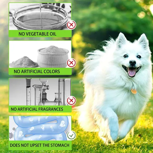 Miniatura 8 de Probiótico para perros, gotas probióticas naturales 3 en 1 para perros que ayudan a aliviar la diarrea, apoya la salud intestinal, picazón