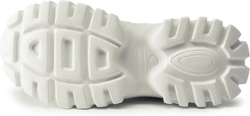 Miniatura 6 de DREAM PAIRS Zapatos deportivos gruesos de moda para mujer, con plataforma y cordones cómodos