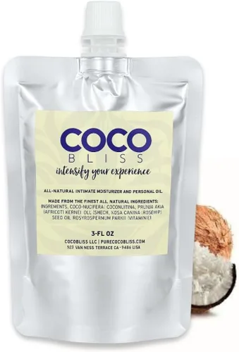 Miniatura 10 de Coco Bliss Lubricante natural de aceite de coco, hidratante íntimo, lubricante para él y ella, aceite de masaje personal, hidratante suave y sedoso