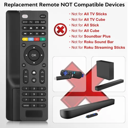 Miniatura 3 de Control remoto universal para TV compatible con Samsung/LG/Vizio/Hisense/Sony/Philips/Onn/Sharp/RCA/Element/Westinghouse/Sanyo/Emerson TV y más