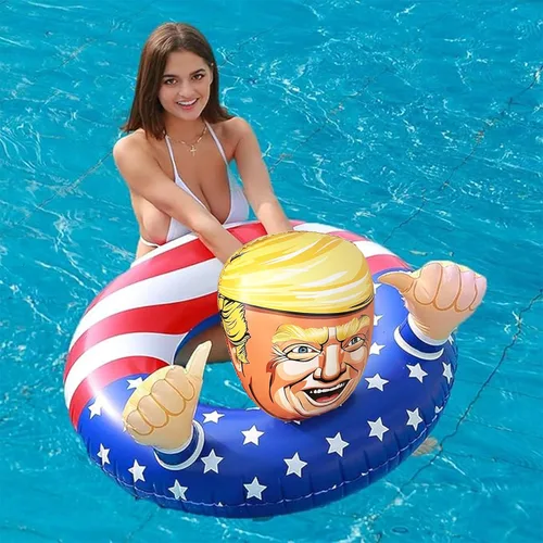 Miniatura 4 de Flotador inflable de piscina americano para fiesta de verano en la piscina - Padre