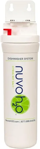 NuvoH2O Sistema de lavaplatos: evita y elimina las incrustaciones de agua dura, prolonga la vida útil del lavavajillas, compacto y fácil de instalar