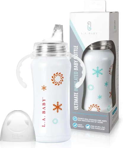 Miniatura 10 de Ultimate - Vaso para beber de acero inoxidable Vaso aislado de 9 onzas para niños pequeños que aísla más de 10 horas Sin fugas, silicona