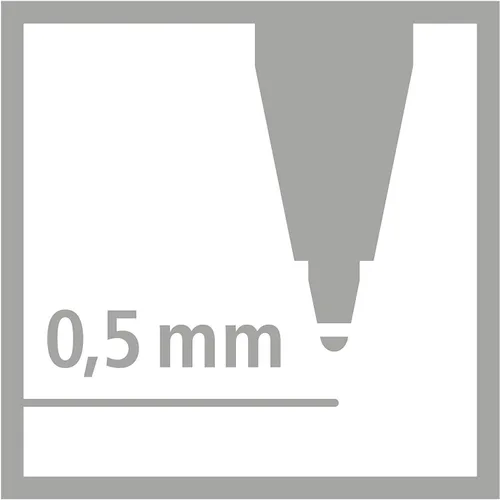 Miniatura 4 de Rollerball ergonómico - STABILO EASYoriginal Recambios - Paquete de 3 - Negro
