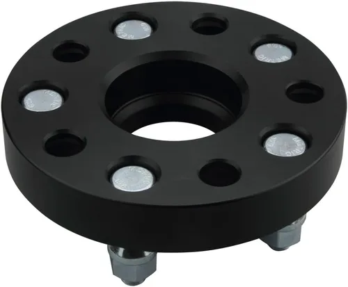 Miniatura 8 de 4 piezas de espaciadores de rueda centrados en el cubo negro 5x120 de 1 pulgada con pernos 14x1.5 de 66.9 de diámetro interior compatibles con Chevy