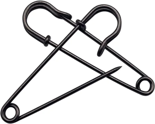 15 alfileres de seguridad grandes, alfileres de seguridad de acero resistente de 4 pulgadas para ropa, ideales para cuero, lona y lana, punta