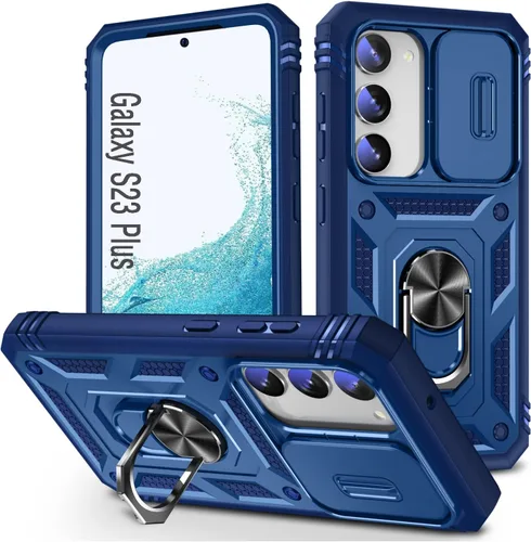 Miniatura 37 de Funda para Galaxy S22 Ultra, a prueba de golpes, resistente a los impactos con lente deslizante Funda protectora para Samsung Galaxy S22 Ultra 4G/5G