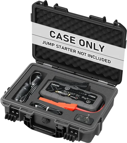 Miniatura 12 de Funda para NOCO Boost GB40 y GB20 – Funda de transporte rígida impermeable con espuma precortada personalizada, caja de viaje protectora a prueba
