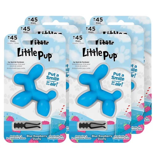 Miniatura 20 de Little Pup 96602 Aroma de vainilla, ambientador de coche, clips a ventilación de aire acondicionado, aceite de fragancia sin alcohol, plástico