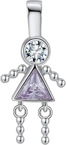 Birthstone Baby Boy Charms for Mom by Ginger Lyne Birthday Kids Girl Pendants for Grandma Family Tree Necklace for Women Cubic Zirconia Sterling