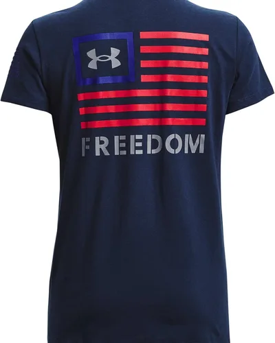 Miniatura 4 de Under Armour Nueva camiseta Freedom Banner para mujer