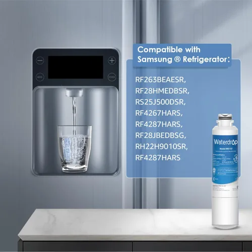 Miniatura 5 de Waterdrop DA29-00020B Reemplazo para Filtro de Agua Samsung® HAF-CIN/EXP, DA29-00020B, HAF-CIN, DA29-00020B-1, RF28HMEDBSR, RF263BEAESR