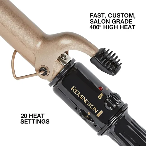Miniatura 6 de Remington Style Therapy - Rizador de 1 pulgada, rizos duraderos.