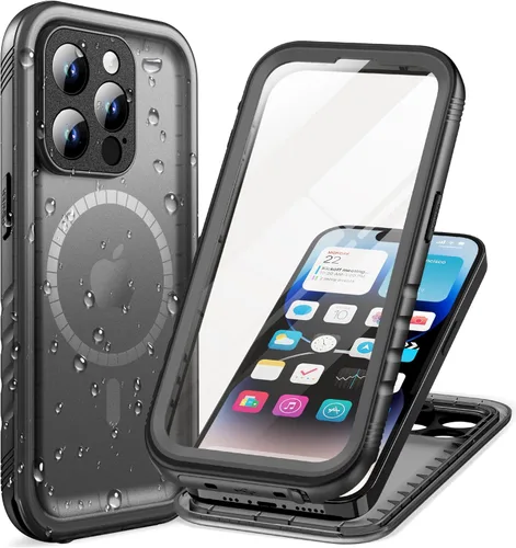 Miniatura 54 de Cozycase TOP Funda impermeable para iPhone 17 Pro Max - Grado militar resistente a todo 360 con protector de cámara de pantalla, doble IP68 a prueba