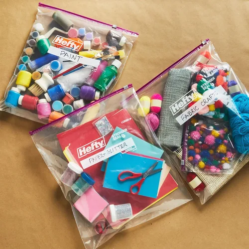 Miniatura 2 de Hefty Bolsas deslizantes para almacenamiento de alimentos, 2.5 gal, 12 qt